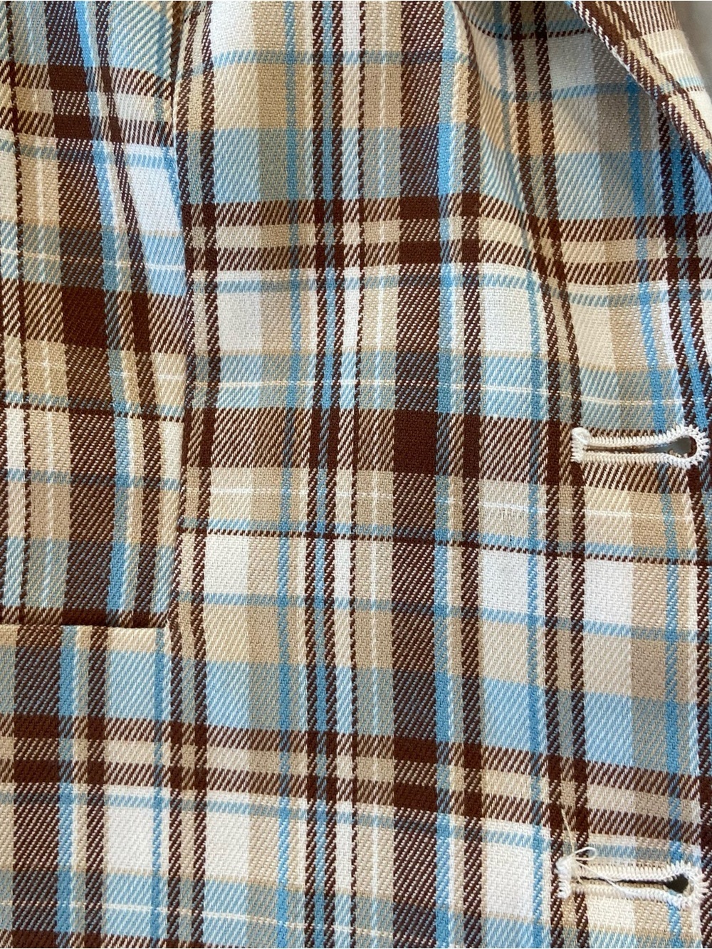 Y2K Suzy Shier Super Cute Plaid Cropped Blazer Women’s Size Medium - Picture 8 of 8